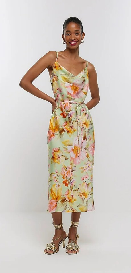 Fashion fans are going wild for River Island’s ‘stunning’ floral spring and summer wedding guest dress