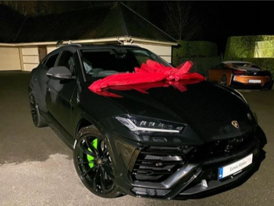 He also bought her a £145,000 Lamborghini Urus for Christmas in 2019