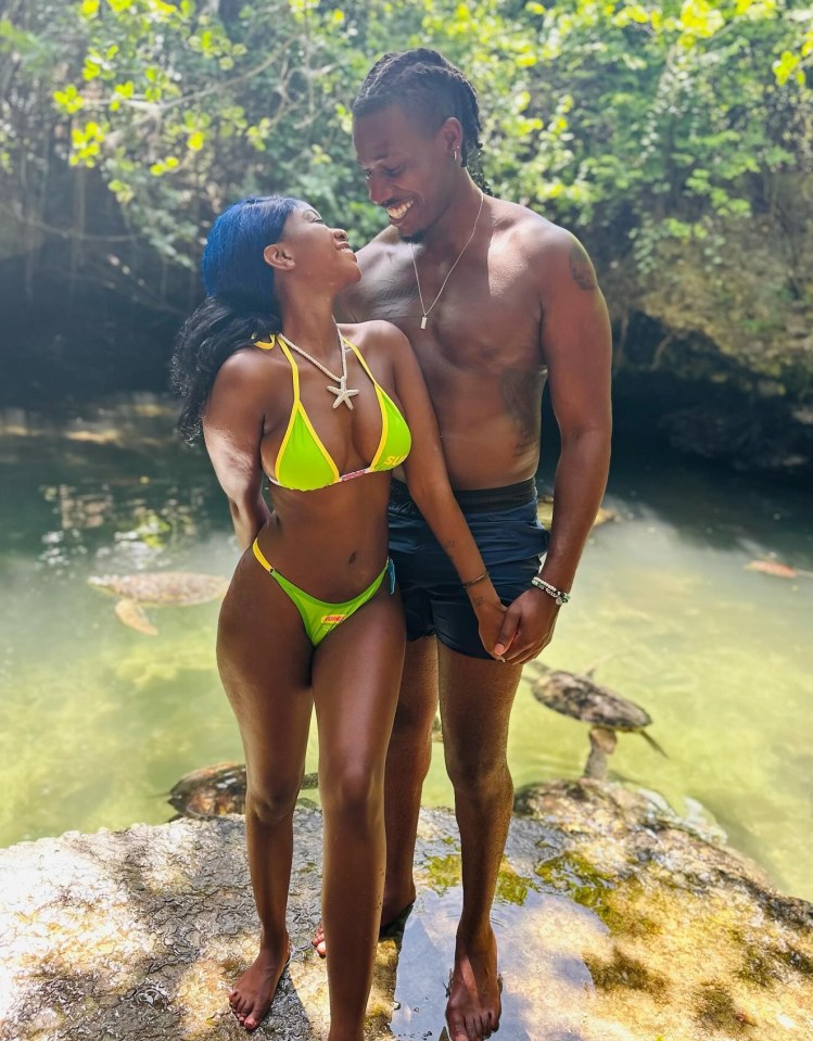 Shaq Muhammad and Tanya Mahenga have taken to Zanzibar for a romantic holiday