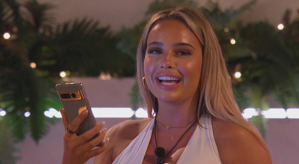 Ella found fame on last year's Love Island