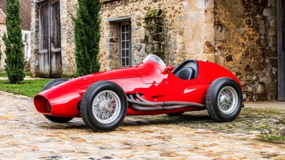 Ferrari Tipo 625 Monoposto was manufactured in 1954