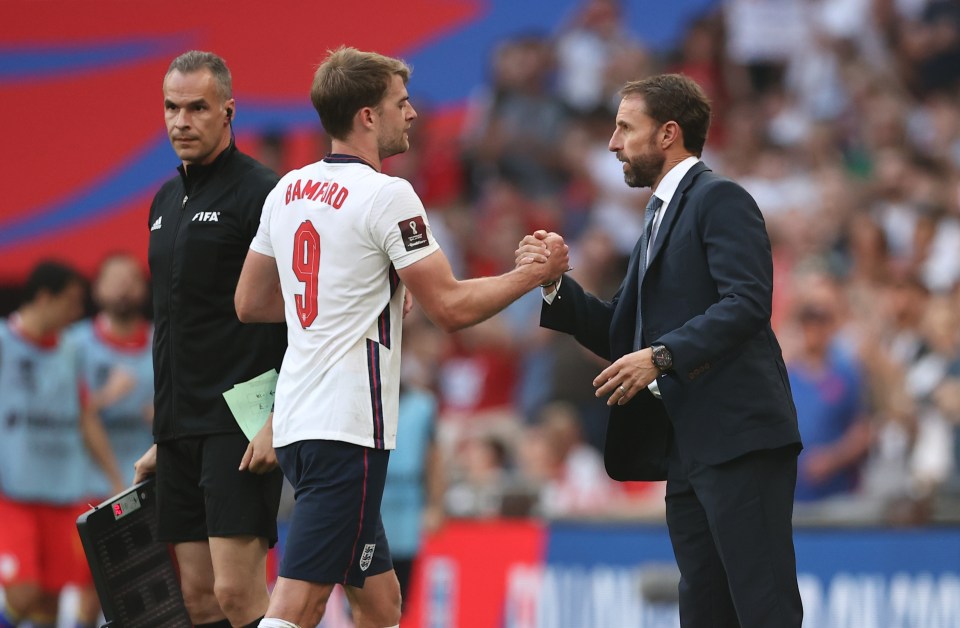 Bamford, 30, made his England debut in September 2021