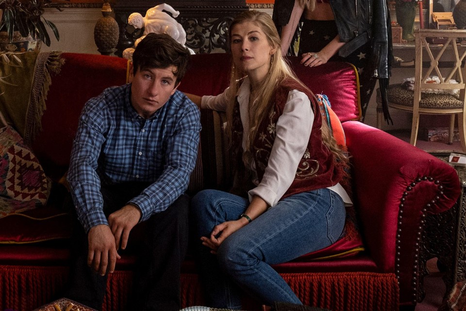 Rosamund is in the running for Best Supporting Actress, alongside co-stars Barry Keoghan and Jacob Elord who are nominated for Best Actor and Best Supporting Actor