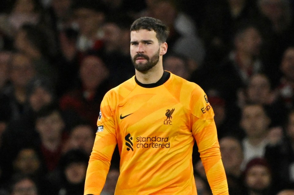 Alisson missed the Burnley clash due to flu