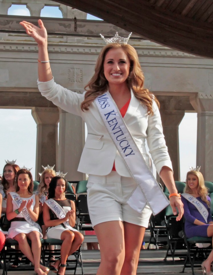 Miss Kentucky 2014 Ramsey Carpenter-Bearse was jailed for sending topless photos to a minor - one of the teacher's former students