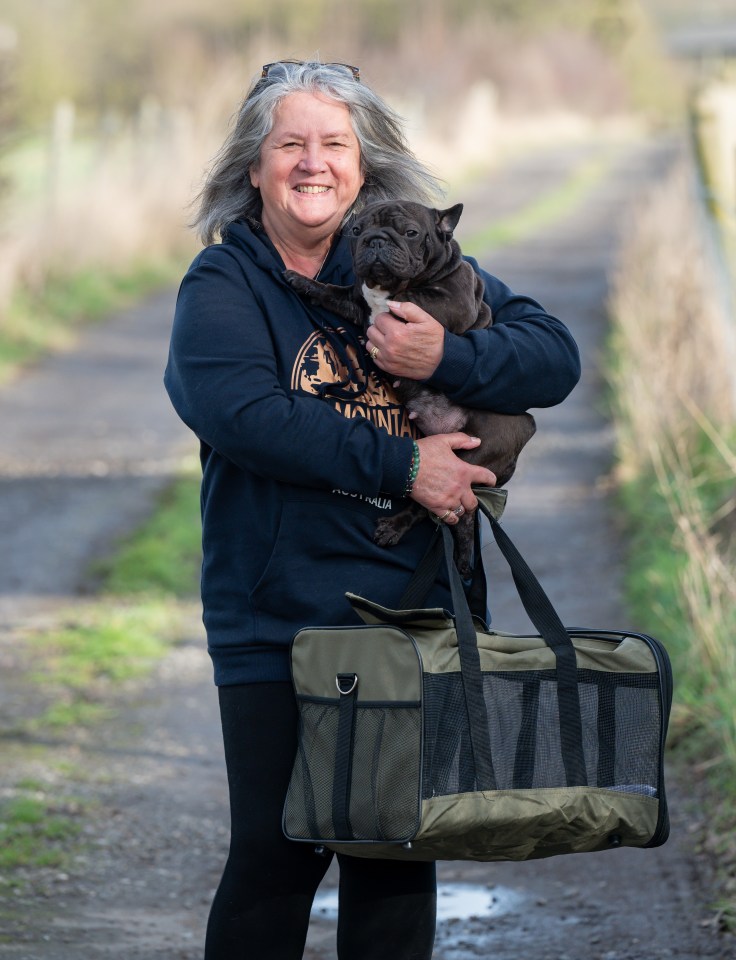 Meg Carr, 69, has won the £12,000-a-month for a year People's Postcode Lottery