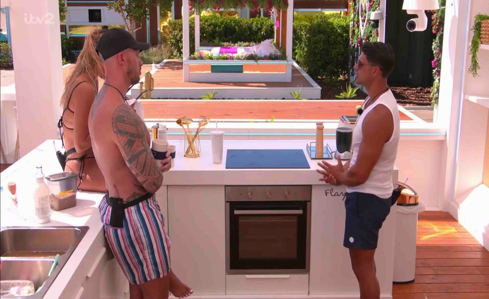 Anton discussed his situation with Georgia Harrison with Adam and Arabella