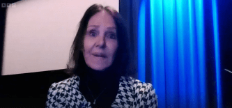 Arlene Phillips fought tears as she spoke on Morning Live