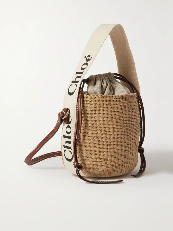 You could get this Chloe raffia basket bag for £510