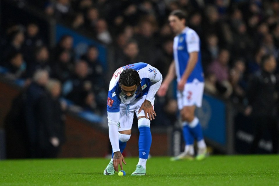 A group of Blackburn supporters carried out a protest against the club's owners