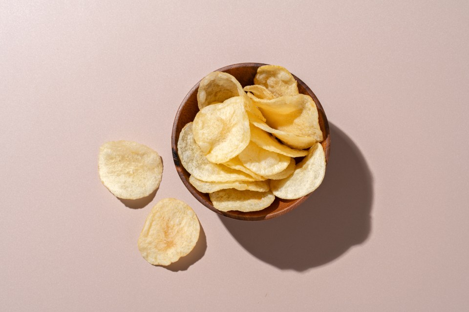 Avoid processed crisps