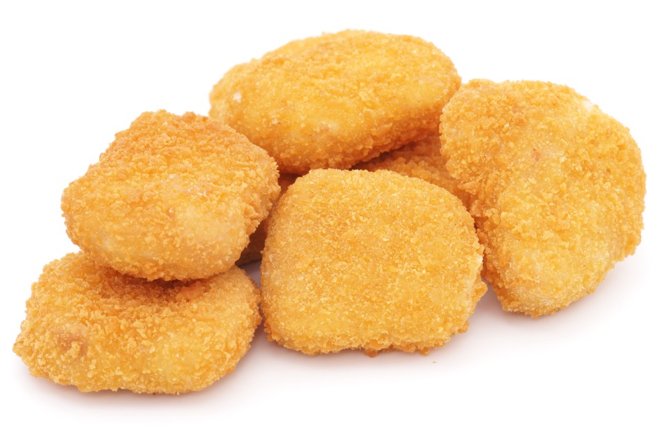 Try to avoid supermarket chicken nuggets as they're processed