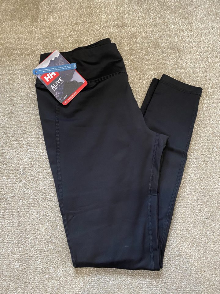 Warm yet light running leggings from Helly Hansen