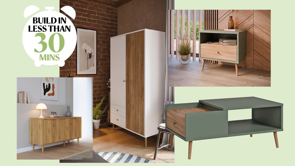 This hot new flat pack range ticks all the style boxes