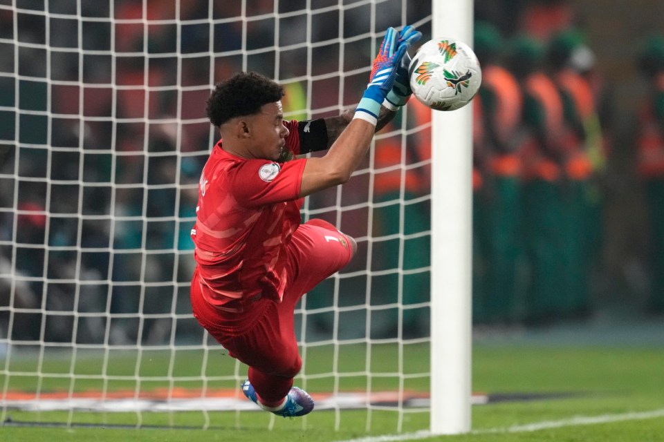 Ronwen Williams was the hero for South Africa against Cape Verde with four penalty saves in the shootout