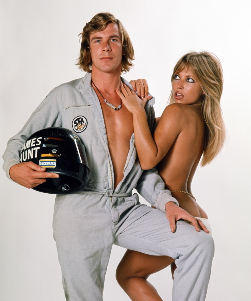 Renowned womaniser James Hunt reportedly bedded more than 5,000 woman