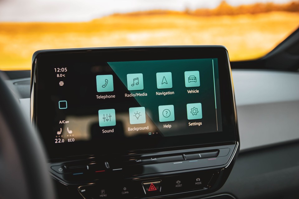 Users will be able to drive WV cars with a new updated screen system