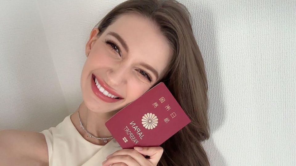 She got her Japanese passport in 2022