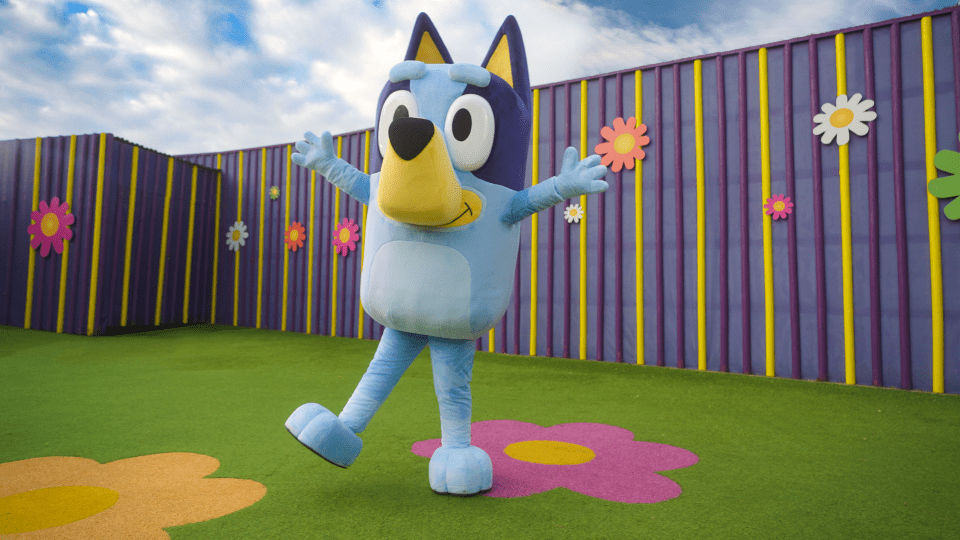 Bluey will be an interactive feature in Alton Towers in time for Easter