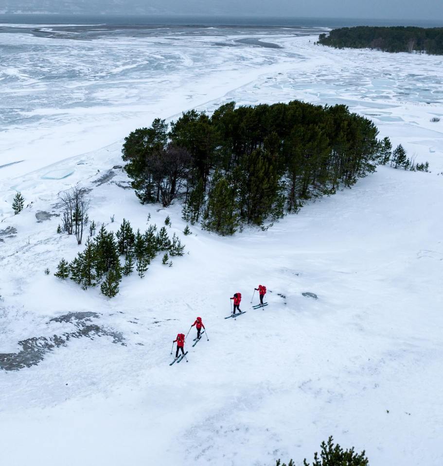 The group will have to trek 50km through the Arctic