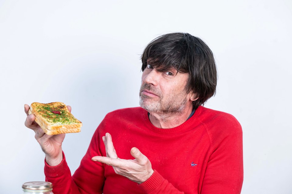 Alex James knows how to make the perfect grilled cheese