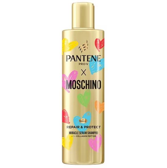 Pantene X Moschino Repair & Protect Miracle Shampoo 250Ml</p>
<p>Superdrug's 5-star repair conditioner people say is 'better than high end brands' & 'helps hair grow' is on sale for 99p, ,</p>
<p>LINK TO:,<br />
//www.superdrug.com/hair/shampoo/pantene-x-moschino-repair-protect-miracle-shampoo-250ml/p/826808