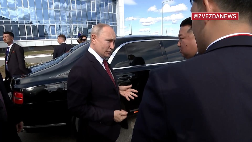 Russian President Vladimir Putin gifted North Korean dictator Kim Jong-un a £350,000 Russian-made Aurus limousine just like his own, in apparent violation of UN Security Council sanctions against Pyongyang.