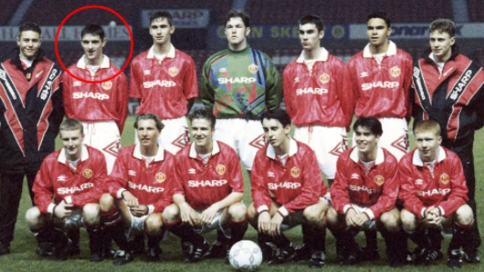 Joe Roberts was part of Manchester United's Class of '92