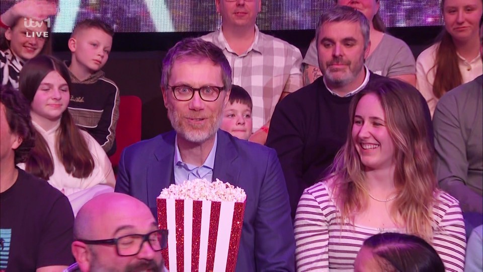 Stephen Merchant made a joke about Simon Cowell's face