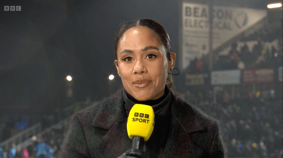 Alex Scott led the BBC's coverage of the FA Cup fourth-round replay between Plymouth and Leeds United