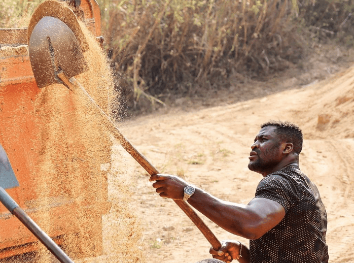 Ngannou's journey to France took over a year