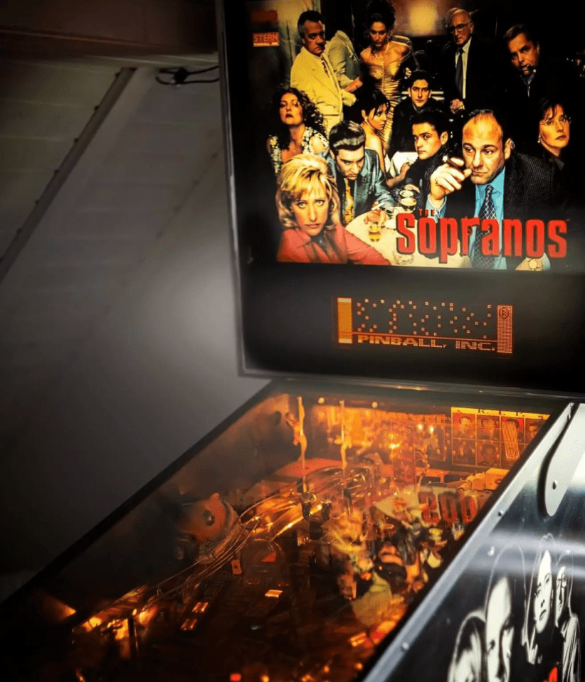 Fans of US show The Sopranos will be delighted to find a pinball machine in the Kezman Villa to play on