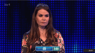 Fans felt Beckie was 'stitched up' because she got hard questions in the cash builder round