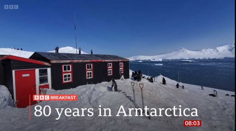 BBC Breakfast called the most coldest place on earth 'Arntarctica'