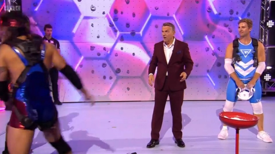 Host Bradley Walsh was left stunned by the outburst