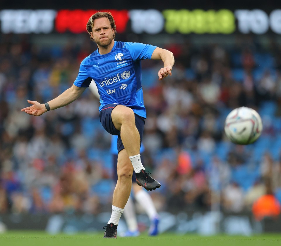 Murs played non-league football and also turns out Soccer Aid