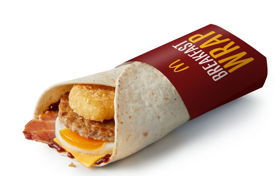 The McDonald's breakfast wrap is returning to menus today