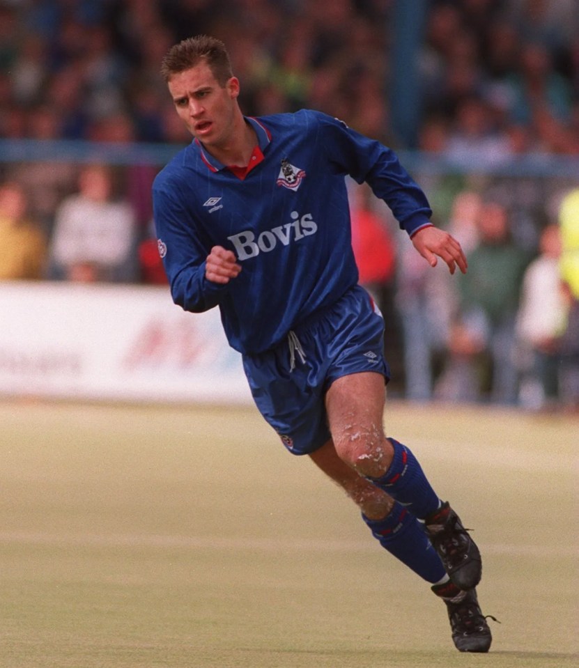 Moulden turned out for Oldham from 1990-1993