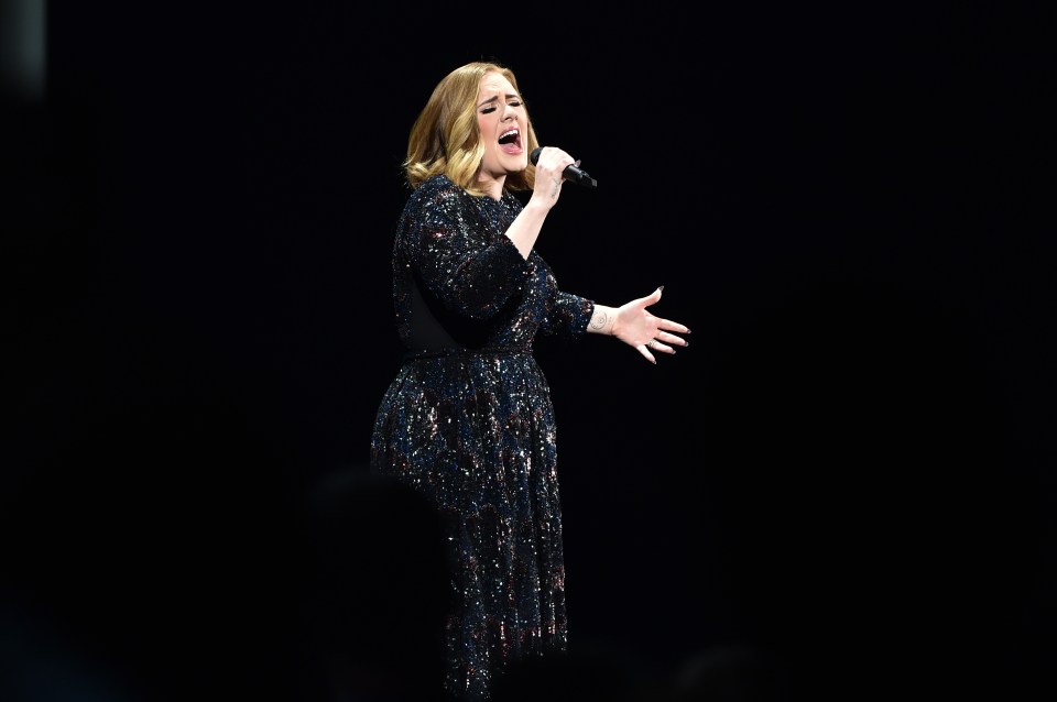 Ordinary fans are often excluded from events due to high ticket prices – pictured Adele