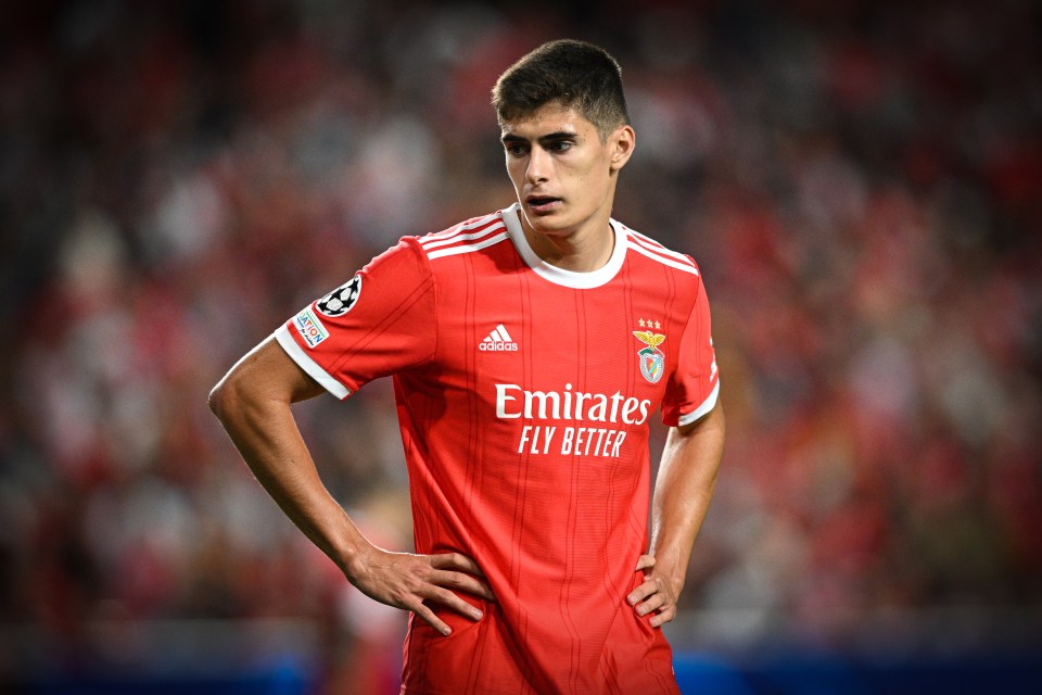 Benfica's Antonio Silva is wanted by Man Utd along with two other targets