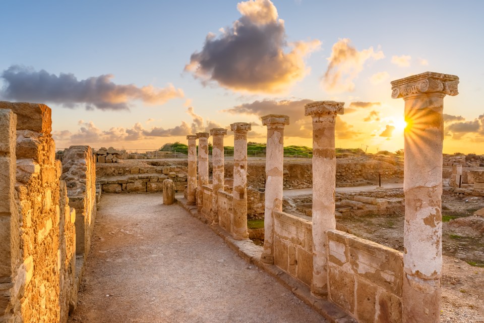 Visit the relics at Kato Paphos Archeological Park