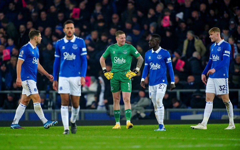 Jordan Pickford and Co could see Everton face a financial nightmare