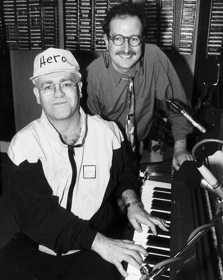 Steve with Elton John