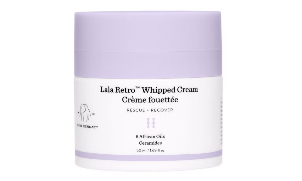 Fans can’t get enough of the Drunk Elephant Lala Retro Whipped Cream Moisturiser