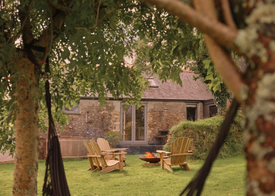 The Barn at the Cornish Place is idyllic looking