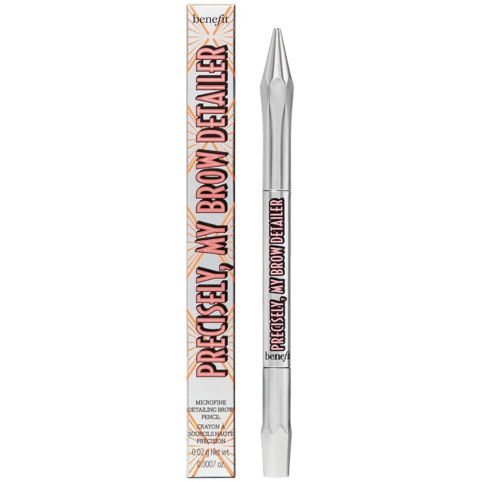 Benefit Precisely My Brow Detailer micro-fine precision pencil makes faking full brows easier than ever