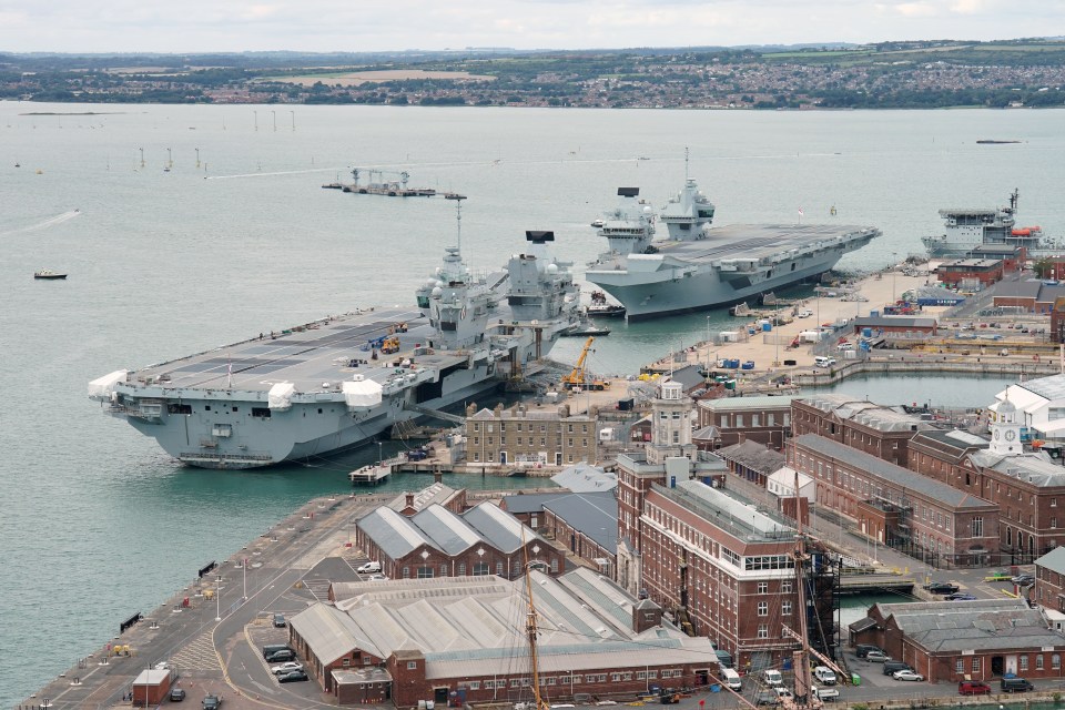 HMS Prince of Wales will stand in for HMS Queen Elizabeth in the war games