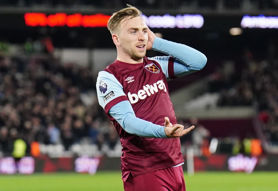 Jarrod Bowen scored his first hat-trick for West Ham on Monday night