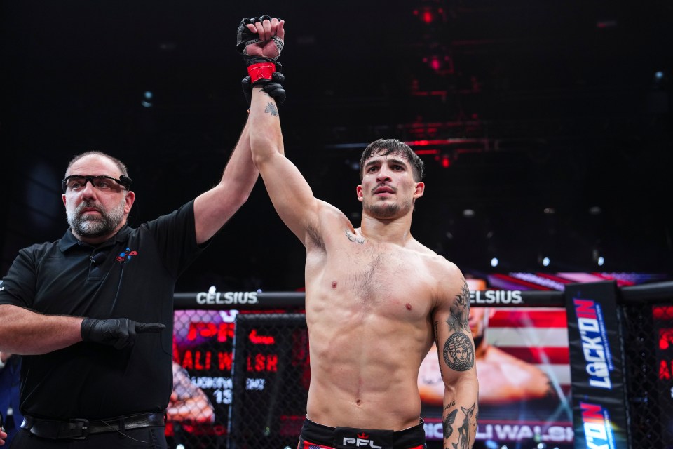 Biaggio Ali Walsh is set to make his MMA debut