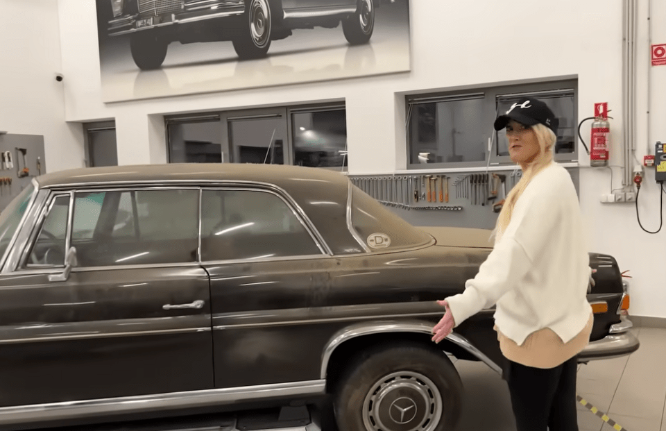 It was saved by Alex Hirschi, a.k.a Supercar Blondie